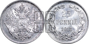25 пенни 1913 года S