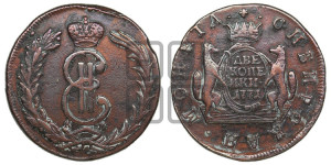 2 копейки 1771 года КМ (для Сибири)