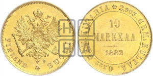 10 марок 1882 года S