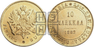 10 марок 1882 года S