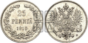 25 пенни 1916 года S