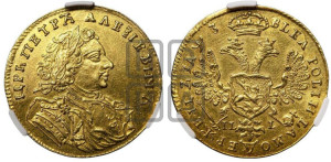 1 червонец 1707 года IL-L