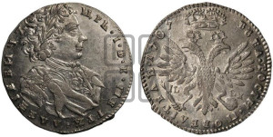 Тинф 1707 года IL-L (со знаком IL или  ILL)