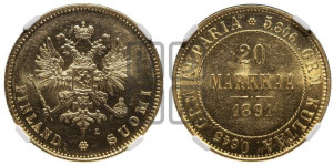 20 марок 1891 года L