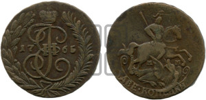 2 копейки 1765 года ММ (ММ, Красный  монетный двор)