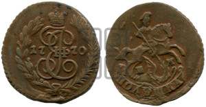 Полушка 1770 года ЕМ (ЕМ, Екатеринбургский монетный двор)
