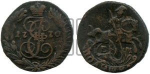 Полушка 1770 года ЕМ (ЕМ, Екатеринбургский монетный двор)