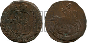 2 копейки 1775 года ЕМ (ЕМ, Екатеринбургский монетный двор)