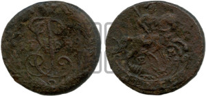 Денга 1789 года ЕМ (ЕМ, Екатеринбургский монетный двор)