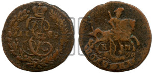 Полушка 1789 года КМ (КМ, Сузунский монетный двор)