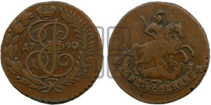 2 копейки 1790 года АМ (АМ, Аннинский монетный двор)