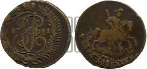 2 копейки 1791 года АМ (АМ, Аннинский монетный двор)