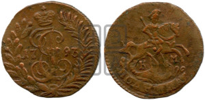 Полушка 1793 года КМ (КМ, Сузунский монетный двор)