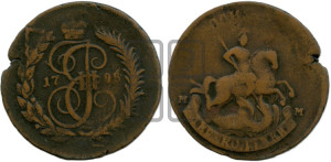 2 копейки 1795 года ММ (ММ, Красный  монетный двор)