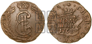Полушка 1768 года КМ (для Сибири)
