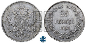 25 пенни 1894 года L
