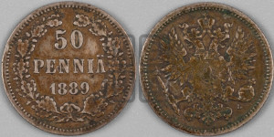 50 пенни 1889 года L