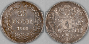 25 пенни 1901 года L