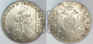 1 рубль 1778 года СПБ/ѲЛ (новый тип)
