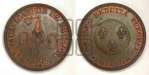 2 франка 1814 года