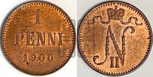 1 пенни 1900 года