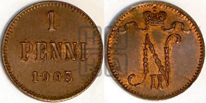 1 пенни 1903 года