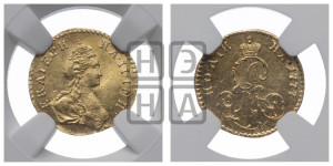 Полтина 1777 года (для дворцового обихода)