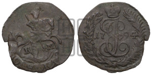 Полушка 1794 года КМ (КМ, Сузунский монетный двор)