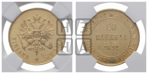 20 марок 1891 года L