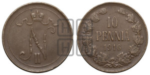 10 пенни 1916 года