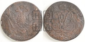 5 копеек 1759 года (без букв)