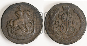 Денга 1788 года (без букв, Красный  монетный двор)