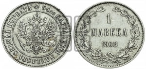 1 марка 1908 года L