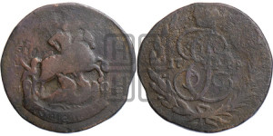 1 копейка 1788 года ММ (ММ или без букв, Красный  монетный двор)