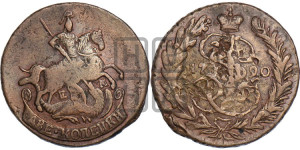 2 копейки 1790 года ЕМ (ЕМ, Екатеринбургский монетный двор)