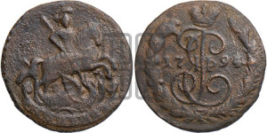 1 копейка 1794 года ЕМ (ЕМ, Екатеринбургский монетный двор)