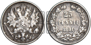 25 пенни 1891 года L
