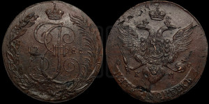 5 копеек 1788 года КМ (КМ, Сузунский монетный двор)