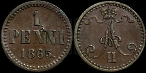 Пенни 1865 года