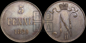 5 пенни 1899 года