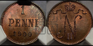 1 пенни 1900 года