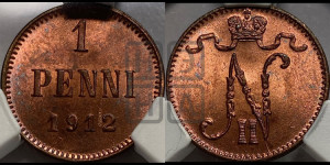 1 пенни 1912 года