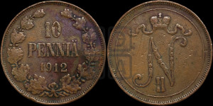10 пенни 1912 года