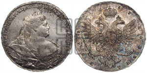 1 рубль 1737 года (московский тип)