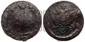 5 копеек 1767 года ЕМ (ЕМ, Екатеринбургский монетный двор)