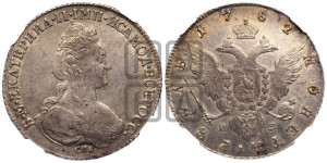 1 рубль 1782 года СПБ/ИЗ (новый тип)