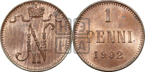 1 пенни 1902 года
