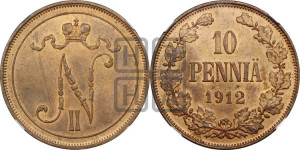 10 пенни 1912 года