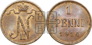 1 пенни 1914 года