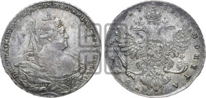 1 рубль 1738 года (московский тип)